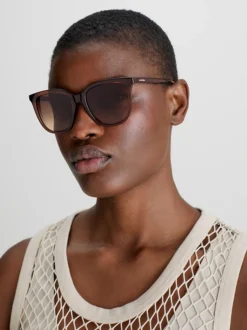 Calvin Klein Occhiali Da Sole Rettangolari CK23506S 7 Calvin Klein Occhiali Da Sole Rettangolari CK23506S -Offerta Economica Calvin Klein 00CK23506S 200 alternate2