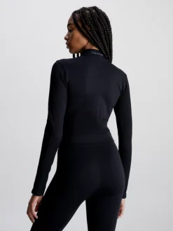 Calvin Klein Giacca Con Zip Integrale -Offerta Economica Calvin Klein 00GWS3J402 BAE alternate2