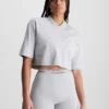 Calvin Klein T-shirt Cropped Da Palestra -Offerta Economica Calvin Klein 00GWS3K121 P7X main