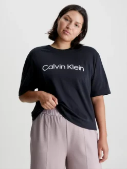 Calvin Klein T-shirt Da Palestra Morbida -Offerta Economica Calvin Klein 00GWS3K128 BAE alternate1