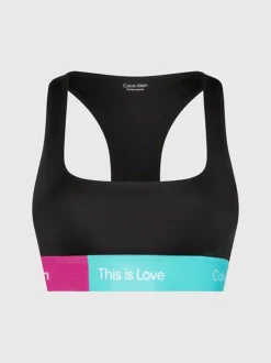 Calvin Klein Reggiseno Sportivo Medio Impatto - Pride