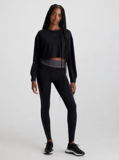 Calvin Klein T-shirt Da Palestra A Manica Lunga -Offerta Economica Calvin Klein 00GWS3K200 BAE alternate4