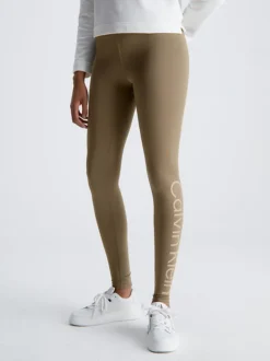 Calvin Klein Legging Da Palestra Con Tasca