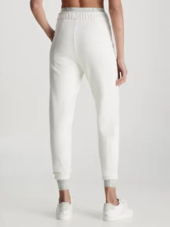 Calvin Klein Pantaloni Da Tuta In Spugna Di Cotone Taglio Relaxed -Offerta Economica Calvin Klein 00GWS3P605 YBI alternate2