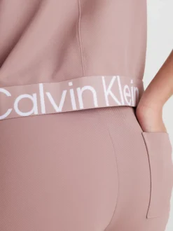 Calvin Klein Felpa Con Cappuccio In Twill Testurizzato -Offerta Economica Calvin Klein 00GWS3W302 8HR alternate3