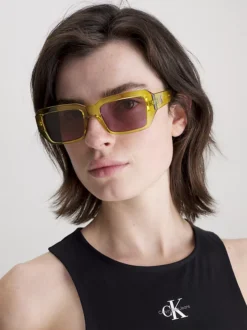 Calvin Klein Occhiali Da Sole Rettangolari CKJ23604S -Offerta Economica Calvin Klein 0CKJ23602S 701 alternate2