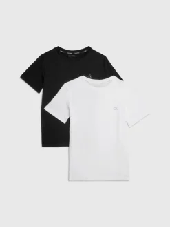 Calvin Klein T-shirt Lounge Ragazzi In Confezione Da 2 - Modern Cotton