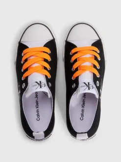 Calvin Klein Sneaker In Tela Riciclata Bambino -Offerta Economica Calvin Klein EFCK080567 001 alternate2