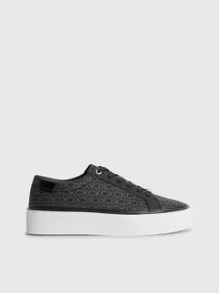 Calvin Klein Sneaker Con Logo Con Plateau Riciclate