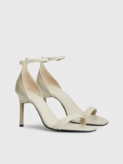 Calvin Klein Sandali In Pelle Con Tacco A Spillo -Offerta Economica Calvin Klein HW0HW01610 ABY alternate1