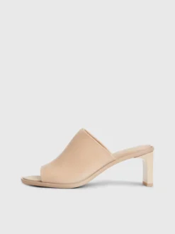 Calvin Klein Sandali In Pelle Con Tacco A Mule -Offerta Economica Calvin Klein HW0HW01628 AB2 alternate5