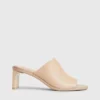 Calvin Klein Sandali In Pelle Con Tacco A Mule -Offerta Economica Calvin Klein HW0HW01628 AB2 main