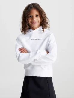 Calvin Klein Felpa Con Cappuccio Oversize