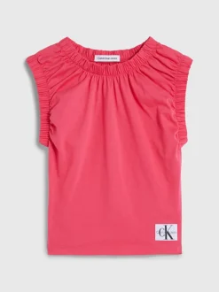 Calvin Klein Camicia Arricciata Con Maniche Ad Aletta -Offerta Economica Calvin Klein IG0IG02011 XI1 alternate4