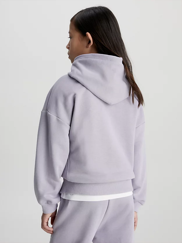 Calvin Klein Felpa Con Cappuccio E Logo Dal Taglio Relaxed 4 Calvin Klein Felpa Con Cappuccio E Logo Dal Taglio Relaxed - immagine 2