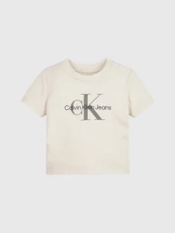 Calvin Klein T-shirt Neonato Con Logo