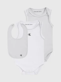 Calvin Klein Set Regalo Composto Da Body E Bavaglino