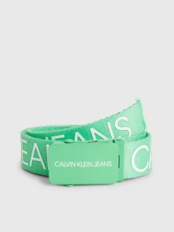 Calvin Klein Cintura Con Logo In Tela Unisex