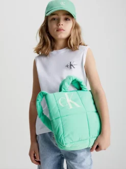 Calvin Klein Borsa A Tracolla Trapuntata Bambini -Offerta Economica Calvin Klein IU0IU00420 L1C alternate4