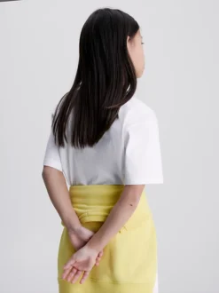 Calvin Klein T-shirt Con Stampa Spray Unisex -Offerta Economica Calvin Klein IU0IU00463 YAF alternate3