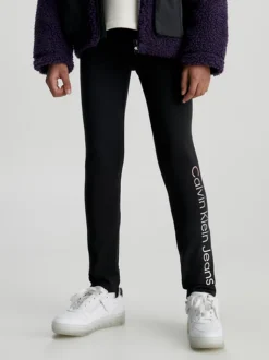 Calvin Klein Legging Con Logo Slim -Offerta Economica Calvin Klein IU0IU00471 BEH alternate2