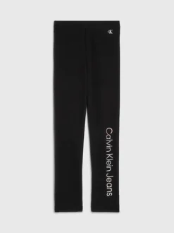 Calvin Klein Legging Con Logo Slim -Offerta Economica Calvin Klein IU0IU00471 BEH alternate7