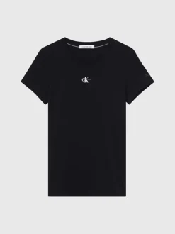 Calvin Klein T-shirt In Cotone Organico Slim -Offerta Economica Calvin Klein J20J220300 BEH alternate5