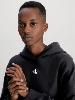 Calvin Klein Felpa Con Cappuccio Monogram -Offerta Economica Calvin Klein J20J220434 BEH alternate3