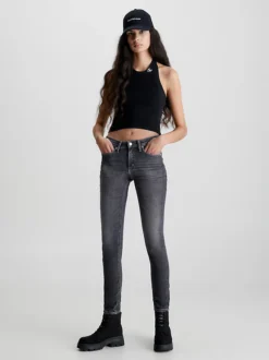 Calvin Klein Mid Rise Skinny Jeans -Offerta Economica Calvin Klein J20J220621 1BY alternate3