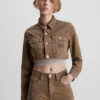 Calvin Klein Giacca Di Jeans Super Corta