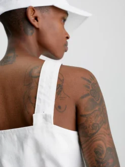 Calvin Klein Abito Con Bottoni In Jeans Riciclato 10 Calvin Klein Abito Con Bottoni In Jeans Riciclato -Offerta Economica Calvin Klein J20J220665 1AA alternate3