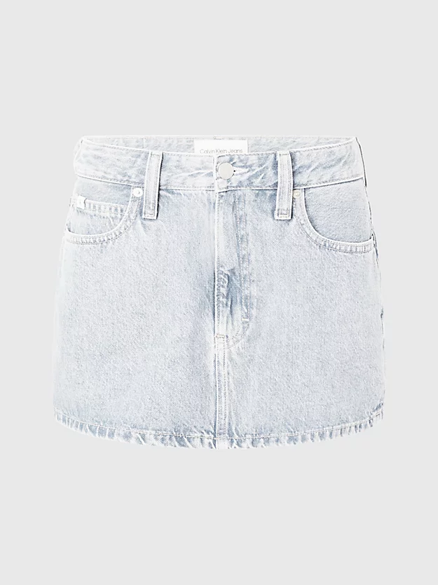 Calvin Klein Minigonna Di Jeans A Vita Alta 7 Calvin Klein Minigonna Di Jeans A Vita Alta - immagine 5
