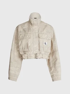 Calvin Klein Giacca Multitasche Con Cintura Corta -Offerta Economica Calvin Klein J20J220738 0F4 alternate4