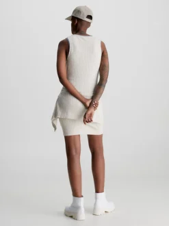 Calvin Klein Miniabito Con Zip Integrale A Costine 10 Calvin Klein Miniabito Con Zip Integrale A Costine -Offerta Economica Calvin Klein J20J220745 ACI alternate2