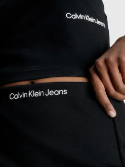 Calvin Klein Minigonna Con Linea Ad A In Jersey Milano -Offerta Economica Calvin Klein J20J220794 BEH alternate3