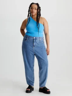 Calvin Klein Jeans Alla Caviglia Mom Plus Size 10 Calvin Klein Jeans Alla Caviglia Mom Plus Size -Offerta Economica Calvin Klein J20J220882 1A4 alternate3