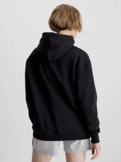 Calvin Klein Felpa Con Cappuccio E Logo Dal Taglio Relaxed -Offerta Economica Calvin Klein J20J220945 BEH alternate2