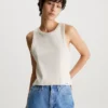 Calvin Klein Canotta A Costine In Cotone -Offerta Economica Calvin Klein J20J221055 ACI main