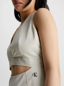 Calvin Klein Abito Multitasche Con Scollo Dietro -Offerta Economica Calvin Klein J20J221076 ACI alternate3