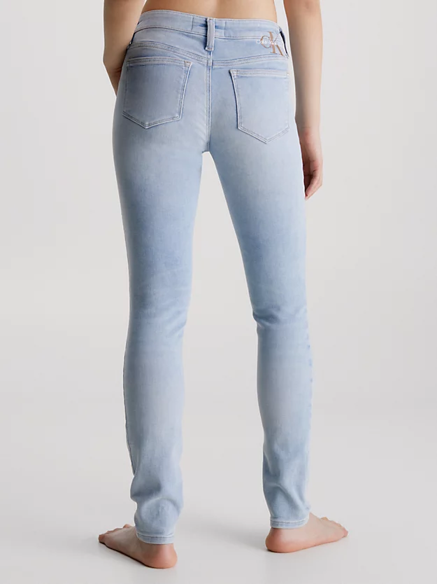 Calvin Klein Jeans Skinny A Vita Media 4 Calvin Klein Jeans Skinny A Vita Media - immagine 2