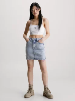 Calvin Klein Minigonna Di Jeans 12 Calvin Klein Minigonna Di Jeans -Offerta Economica Calvin Klein J20J221270 1AA alternate4