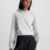 Calvin Klein Felpa Con Cappuccio In Jersey Milano Con Fettuccia Logo -Offerta Economica Calvin Klein J20J221413 ACF main