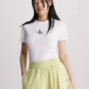 Calvin Klein T-shirt In Cotone Con Monogramma -Offerta Economica Calvin Klein J20J221426 YAF main