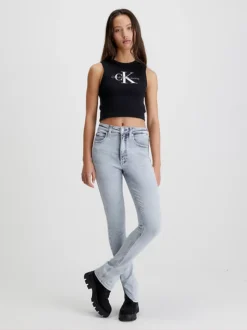 Calvin Klein High Rise Super Skinny Jeans 10 Calvin Klein High Rise Super Skinny Jeans -Offerta Economica Calvin Klein J20J221447 1BZ alternate3