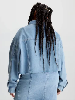 Calvin Klein Giacca Di Jeans Corta Relaxed -Offerta Economica Calvin Klein J20J221506 1AA alternate2