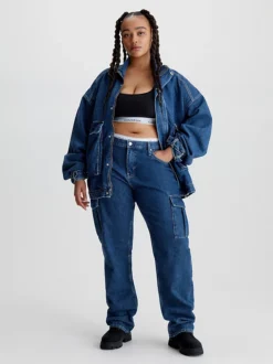 Calvin Klein Low Rise Straight Jeans Pratici -Offerta Economica Calvin Klein J20J221509 1A4 alternate4