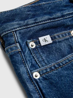 Calvin Klein Low Rise Straight Jeans Pratici -Offerta Economica Calvin Klein J20J221509 1A4 alternate7