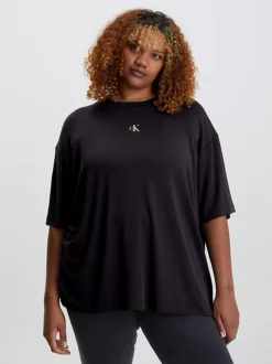 Calvin Klein T-shirt Oversize Con Logo Sul Retro 9 Calvin Klein T-shirt Oversize Con Logo Sul Retro -Offerta Economica Calvin Klein J20J221733 BEH alternate1