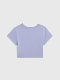 Calvin Klein T-shirt Corta Con Monogramma -Offerta Economica Calvin Klein J20J222069 VXN alternate6