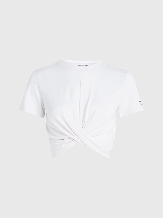 Calvin Klein T-shirt Corta Incrociata 8 Calvin Klein T-shirt Corta Incrociata - immagine 6